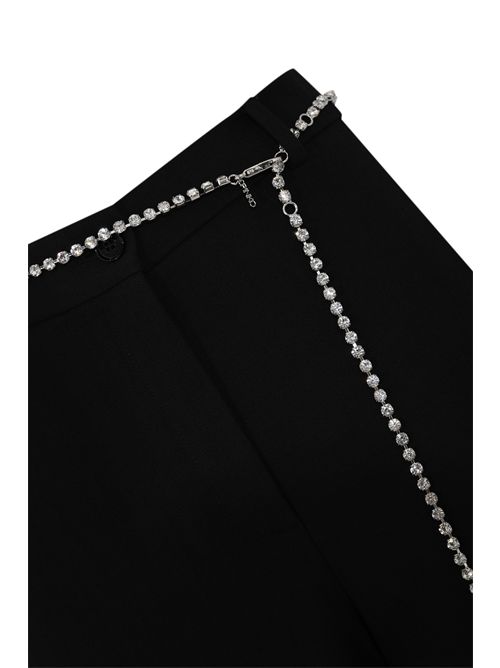 Pantalone Cedro in tessuto fiammato con cintura gioiello PINKO | 106397 A35IZ99